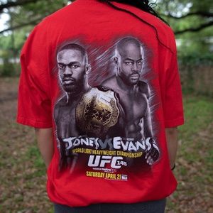 UFC 145 Jones vs Evans 2012 Fight T-shirt size XL.